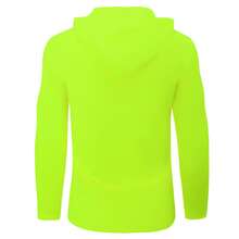 LEEHANTON 3pcs Men's Long Sleeve Hooded T-Shirts With Hood - 白色+橙色+黃色 - 查看 7