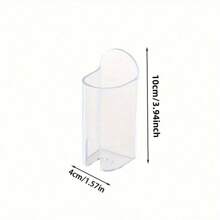 1/2pcs Self-Adhesive Electric Toothbrush Holders, Wall Mounted Bathroom Storage Rack, No Need For Power Supply, Easy To Install, Suitable For Gifts And Decoration