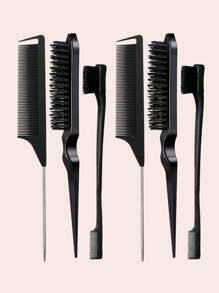 3pcs Slick Back Hair Brush Set With Edge Brush Hair Brush Rat Tail Comb Teasing Brush For Smoothing Baby Hair & Flyaways,Hair Brush,Comb,Hair Tools,Hair Products And Accessories For Barber Salon Beauty Travel Essentials,Back To School,Travel Holiday Essentials,Hair Accessories For Women,Brush,Hair Brushes,Edge Brush,Brush Hair,Hair Comb,Comb Hair,Detangling Brush,Ball Brush,Mini Hair Brush,Hair Brush Set,Wooden Comb, Comb, Slick Back Brush, Hairbrush, Edge Brush, Brush Hair, Hair Comb, Hair Brush Set, Comb Hair, Mini Hair Brush, Detangling Brush,Hair Products, Hair Tools, Hair Stuff, Hair Care, Curly Hair Brush, Barber, Barber Accessories, Hairdressing Equipment,Hair Brush,Slick Back Brush,Styling Brush,Curly Hair Brush,Edge Brush,Hair Comb,Brush Hair,Hair Brush Set,Comb Hair,Comb For Curls,Detangling Brush,Hair Brush For Women,Hair,Travel,Hair Products,Hair Tools,Hair Stuff,Barber,Barber Accessories,Barbershop,Hairdressing Equipment