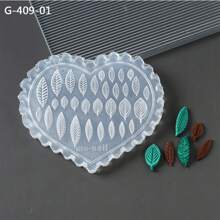1PC Spring Flower Silicone Nail Mold, Tulip, Orchid And Leaf Pattern, Flower, Star, Mushroom Heart-Shaped Silicone Nail Mold - Suitable For UV Gel Resin Decoration, DIY Salon Quality Nail Products, DIY Nail Decoration Hand Tools, Carving Mold, Gel Printing Template, Nail Carving, 6 Different Styles To Choose From