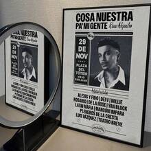 1pc Pop Singer Rauw Alejandro Posters Coffee House Bar Room Wall Arts Decor No Frame - Multicolor - View 20