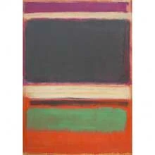 1pc Wall Arts Posters Frameless Vintage Modern Famous Mark Rothko Colorful Artwork Nordic Abstract Poster Canvas Paintings Wall Art Pictures Home Decor - Multicolor - View 76