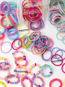 546件/套彩色校园发饰套装，包含发圈、花朵发夹、蝴蝶结发夹、可爱动物和字母发夹，适合女孩和女士，满足各种发型创意，是返校季必备，适合甜美、休闲或独特风格，四季皆宜的日常必备，包含发夹、蝴蝶结、发带等。