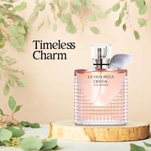 La Vida Bella Crystal, Refined Floral & Fruity Fragrance, 100ml Women's Eau De Parfum Natural Spray, Stylish Bottle, Suitable For Every Setting. - La Vida Bella Crystal - 查看 6