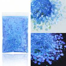 50g Iridescent Hexagon Glitter Flakes For Resin Crafts, Aurora Sequins Epoxy Resin Fillers For DIY Nail Art, Jewelry Casting Supplies - Multicolor - View 17