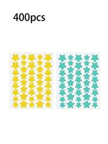 2000/1400/1120/400/240 Pcs Star Stickers, Halloween & Christmas Decoration Stickers, Colorful Five-Pointed Star Stickers For Party, Holiday Photo Decoration, Face Decor Stickers (1 Sheet Per Color), For Decoration Only (Not For Makeup)560/280/160/80/40pcs,Makeup,Cheap,Room Decor,Vanity,Travel,Bedroom,Makeup Accessories