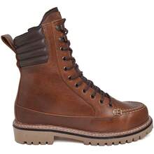 Ranclafe Men's Nubuck Leather High-Top Ankle Boot Comfortable And Durable - Mocha Brown - View 3