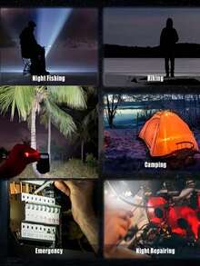 1pc/2pcs/4pcs Rechargeable Flashlight Keychain Light, Portable Outdoor Work Light, Lighting Keychain With Folding Stand, Bottle Opener And Base, Suitable For Camping, Hunting, Walking, Home Appliances, USB Powered, For Camping And Walking