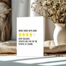 Leaving Card Goodbye Good Luck Card, Retirement New Job Card To Go With Sorry Your Leaving Gifts For Colleagues Women Or Men