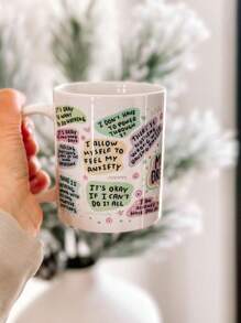 My Mental Breakdown Mug 11oz/15oz Daily Affirmation Mug Best Friend Gift For Her Mental Health Awareness Self Love Gift Self Care Back To School