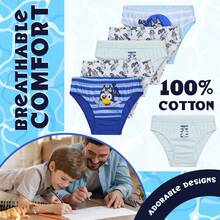 Bluey Briefs Comfortable Soft Breathable Underwear Pack Of 5 Underpants - Multicolor - View 5