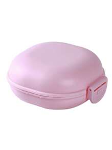 Boîte de savon colorée, étui, support, récipient. Savon de douche, maison, salle de bain, étanche, étui à savon rond, fournitures de voyage, portable, décoration de salle de bain, décoration d'automne, rentrée scolaire