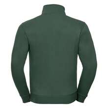 Russell Europe Mens Authentic Sweat Jacket (Bottle Green) - Green - View 2