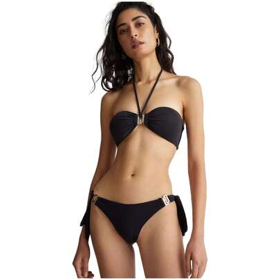 Liu Jo FASCIA Women's Full Bikini In Black ✅ Delivery Within 24/72 Hours To Spain (Peninsula)