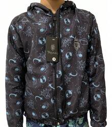 Triunfo Nf-E Children's Windbreaker Jacket - Teal Blue - View 2