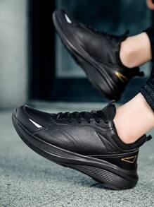 1 par de zapatos deportivos para hombres de primavera/otoño, zapatillas de correr con suela cómoda y suave, calzado casual para exteriores antideslizante y resistente al desgaste para viajes