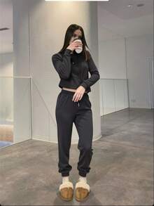 Set de 2 piezas para mujer - Negro - Ver 4