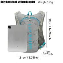 Running Vest, 5L Hydration Vest Lightweight, Breathable And Sweatproof Running Backpack, Adjustable Running Hydration Vest For Trail Running Marathon Race Jogging Cycling
