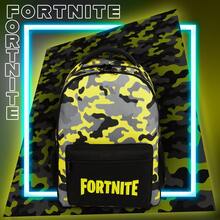 Fortnite Backpack Gaming Rucksack School Bag Camo Daypack Travel Days Out PE Sports Gamer Gift - A - View 3