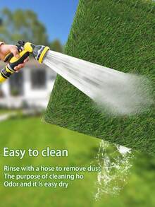 6pcs Artificial Green Lawn,Artificial Panel,Football Field Lawn,High Density,Green Grass With Yellow Grass,25*25cm(9.84inch),Pool Decoration,Garden Decoration,Carpet Lawn,Simulation Plants,School Dormitory Office Decoration,Outdoor Party Event Holiday Birthday Party Decoration,Home Doorway Hotel Dining Room Living Room Bedroom Wedding Banquet Kitchen Garden Decorations,Spring Summer Decoration,Garden Decor,Outdoor Plant,Gardening,Fake Flowers - Multicolor - View 7