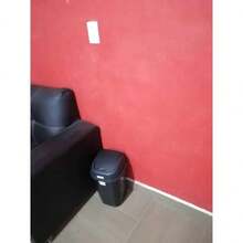Bote De Basura Chico De Balancín Para Baño, Habitación - Negro - Ver 4
