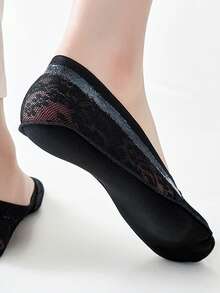 Fairy Lace Boat Socks Summer Low Vamp Thin Short Socks Mesh Breathable Elegant Hollow Women's Low Cut Spring And Summer Socks Christmas Gift - Multicolor - View 5