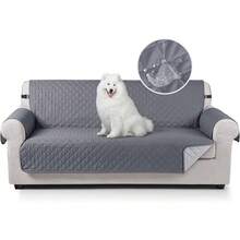 Deluxe Edition Sofa Covers 100% Waterproof Sofa Slipcovers 3 Seater,Non Slip Cover - Grey - View 1