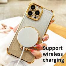 新款奢华蝴蝶闪光支架超强磁环带镜头保护膜透明电镀手机壳兼容苹果手机兼容 17 16 Galaxy A04E A05S A06 A07 A12 A13 A14 A15 A16 A17 A21S A22 A23 A24 A32 A33 A34 A35 A53 A54 A73 S10 S20 S21 S22 S23 S24S25 Ultra Note 20 Redmi Note 7/8/9/10/11/12/13/14、Redmi 9/10/12/13C/14C A5、OPPO、MOTO、Honor、HW、Realme C53 C55