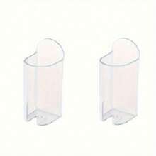 1/2pcs Self-Adhesive Electric Toothbrush Holders, Wall Mounted Bathroom Storage Rack, No Need For Power Supply, Easy To Install, Suitable For Gifts And Decoration