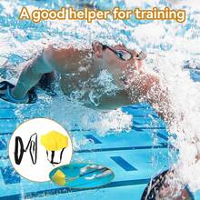 1 套防水降落伞游泳训练装备，7.87/11.81/15.75 英寸游泳阻力降落伞，提高游泳速度和力量训练的必备品，专业游泳运动员的推荐训练装备，带储物袋，PP 材质，高耐用性泳池带，田径牵引绳，固定游泳带，适用于游泳力量冲刺爆发力耐力训练，沙滩必需品，沙滩配件，泳池浮板 - 彩色 - 查看 3