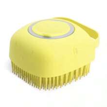 Pet Dog Cat Bath Brush 2-In-1 Pet SPA Massage Comb Soft Silicone Pet Shower Hair Grooming Cmob Dog Cleaning Tool Pet Supplies