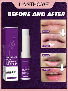 Ark Lips No More! Intensive Repair Lip Balm With Natural Oils For All Skin Tones - Fade Pigmentation, Moisturize & Restore Pinkish Hue Lip Balm For Remove Dark Lip, Nourishing And Repairing, Brightening Dark Lips - White - View 11