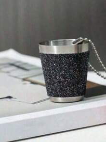 4/2/1pc Stainless Steel Chain Shot Glasses, Cute Mini Liquor Cups, Cocktail Shooter Set, Creative Drinking Cups, Reusable Small Party Cups, Party Game Sake Cups, 30ml Stainless Steel Liquor Cups With Necklace Chain, Champagne Cups, Suitable For Wedding, Bachelor Party, Wine Tasting - Multicolor - View 6