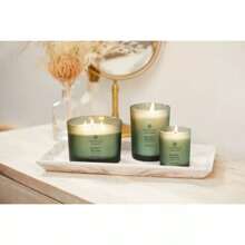 Candle Mind And Body Frosted Glass Lidded Jar Candle