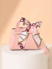 1/3/10pcs Leather Gift Candy Favor Boxes, Holder Bag Party Supplies Summer Birthday Gifts Wedding Beach Back To School School Supplies Room Decor - Multicolor - View 14