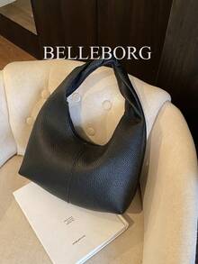 休闲简约大容量轻便多功能女士单肩腋下包