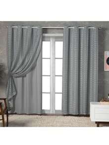 Curtains - Xám - Xem 1
