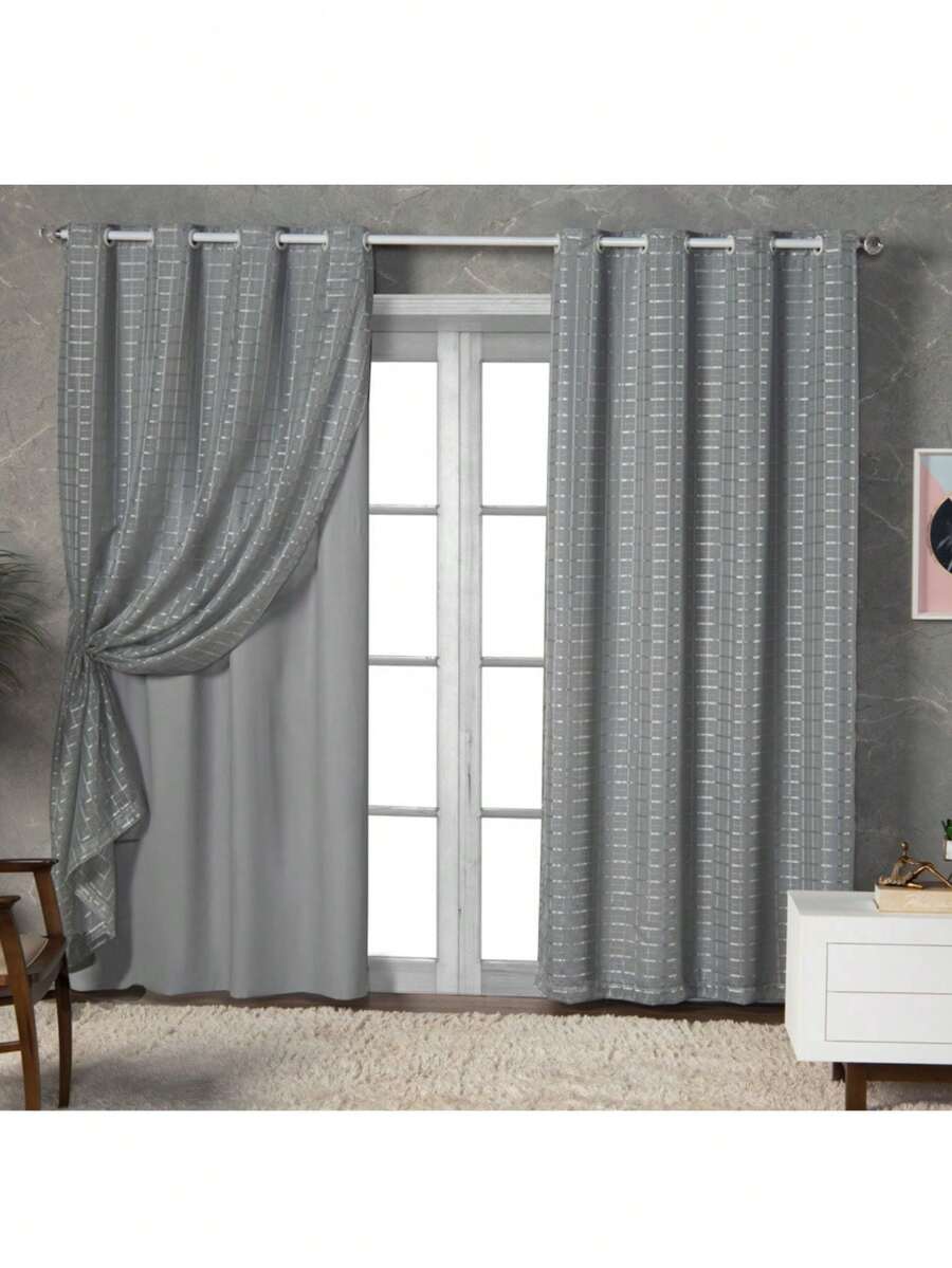 Curtains - Xám - Xem 1