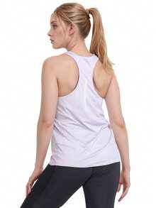 2XU Light Speed Singlet - Purple - View 2