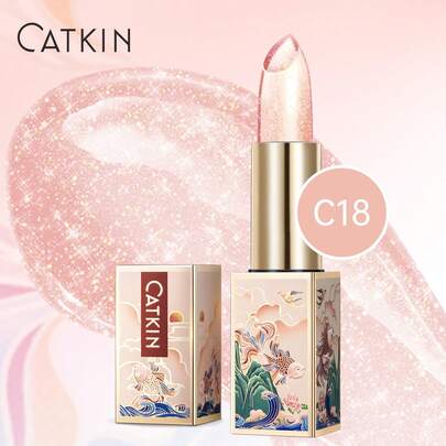 CATKIN 变色润唇膏，超级保湿天然润唇霜，富含维生素E，滋养干裂双唇