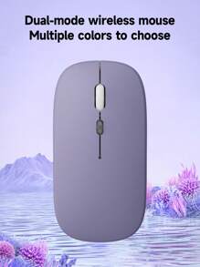 Clavier sans fil ultra-fin, souris sans fil, clavier avec des touches à bordure arrondie élégante, clavier sans fil portable silencieux, compatible avec iOS, Android, Windows, convient aux smartphones, ordinateurs portables, bureautiques, iPads, tablettes, pour usage domestique et de bureau, plusieurs options de couleurs, plug and play, interface Type-C