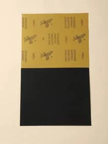 2pcs Woodworking Polishing Water Sand Eagle Brand Sandpaper 60#-2000 # Grit Sandpaper Jade Polishing Dry Grinding Waterproof Fine Sandpaper Water Sandpaper Jade Hardware Sanding Paper Water Grinding Water-Resistant Fine Sandpaper Car Polishing Sanding Paper