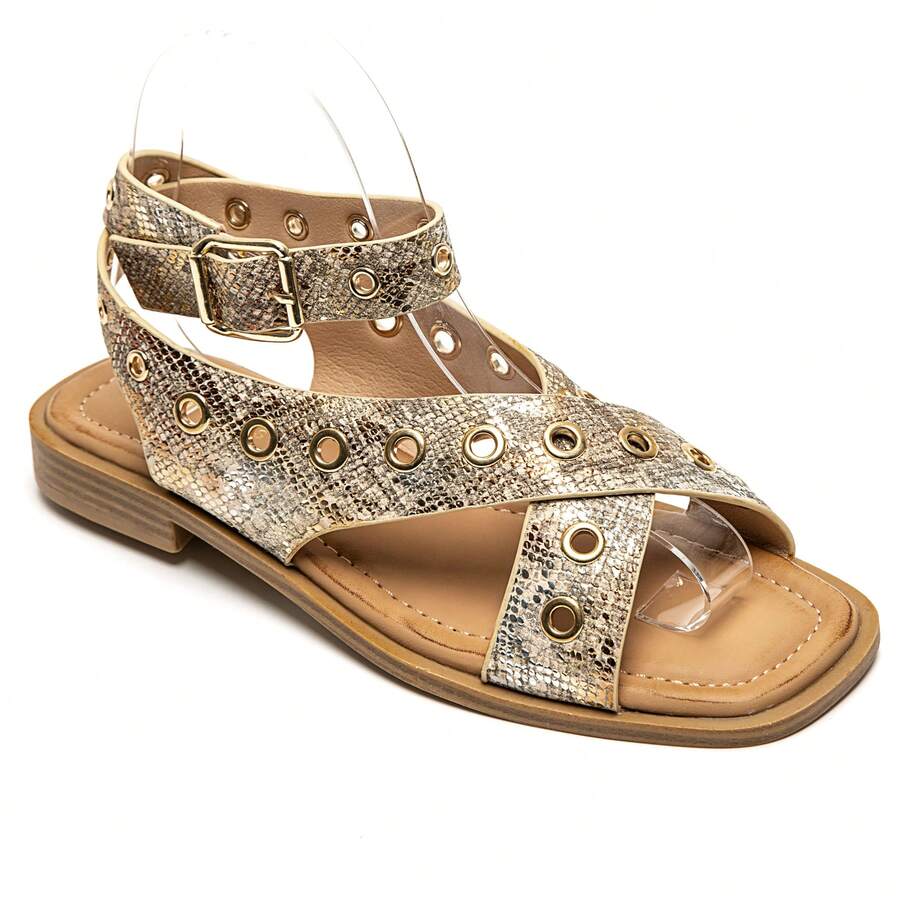 Sandals Plates And Brides Croissants And Decorations – Style Urban Chic - Snake - View 1