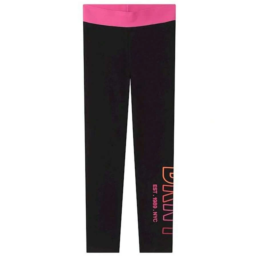 DKNY Leggings D34A63_09B For Girls In Black ✅ Delivery Within 24/72 Hours To Spain (Peninsula) - Black - View 1