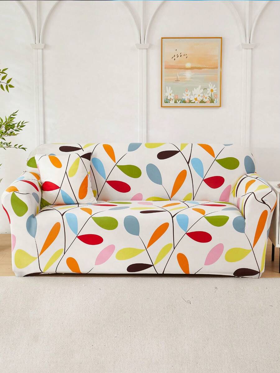 1PC Vỏ bọc ghế sofa đàn hồi in Santi-Dirty Vỏ bọc ghế sofa hiện đại kiểu dáng đơn giản Bộ ghế sofa cho phòng khách phòng ngủ Vỏ bảo vệ ghế sofa ngoài trời hình chữ L kết hợp Ghế dài 1/2/3/4 chỗ ngồi Vỏ đệm trang trí nhà Ghế sofa - Nhiều màu - Xem 1