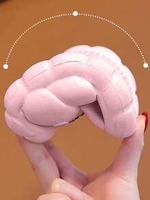 1双可爱卡通兔子儿童拖鞋，防滑，适合室内外/沙滩穿着，夏季款