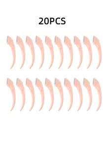 10/20pcs Assorted Crescent-Shaped Eyebrow Razors, Suitable For Beginners, Men & Women Eyebrow Grooming Tool