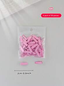 12/20/50 chiếc/gói, Nhiều kích cỡ kẹp cá sấu kim loại, Phụ kiện tóc DIY thủ công sáng tạo, Vật liệu kẹp tóc, Kẹp vàng và bạc, Kẹp tóc kẹp móng vuốt - Màu sắc hình ảnh - Xem 6