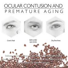 10ml Gel Reafirmante para os Olhos com Cafeína e Retinol | Hidrata, Reduz Rugas, Aumenta o Colágeno | Tratamento Anti-Envelhecimento para Pele Suave Sob os Olhos