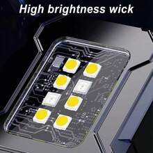 1pc LED Working Flashlight With Magnet Multifunctional COB Lamp Rechargeable Maintenance Lamp Suitable For Outdoor Camping Household Emergency Lighting